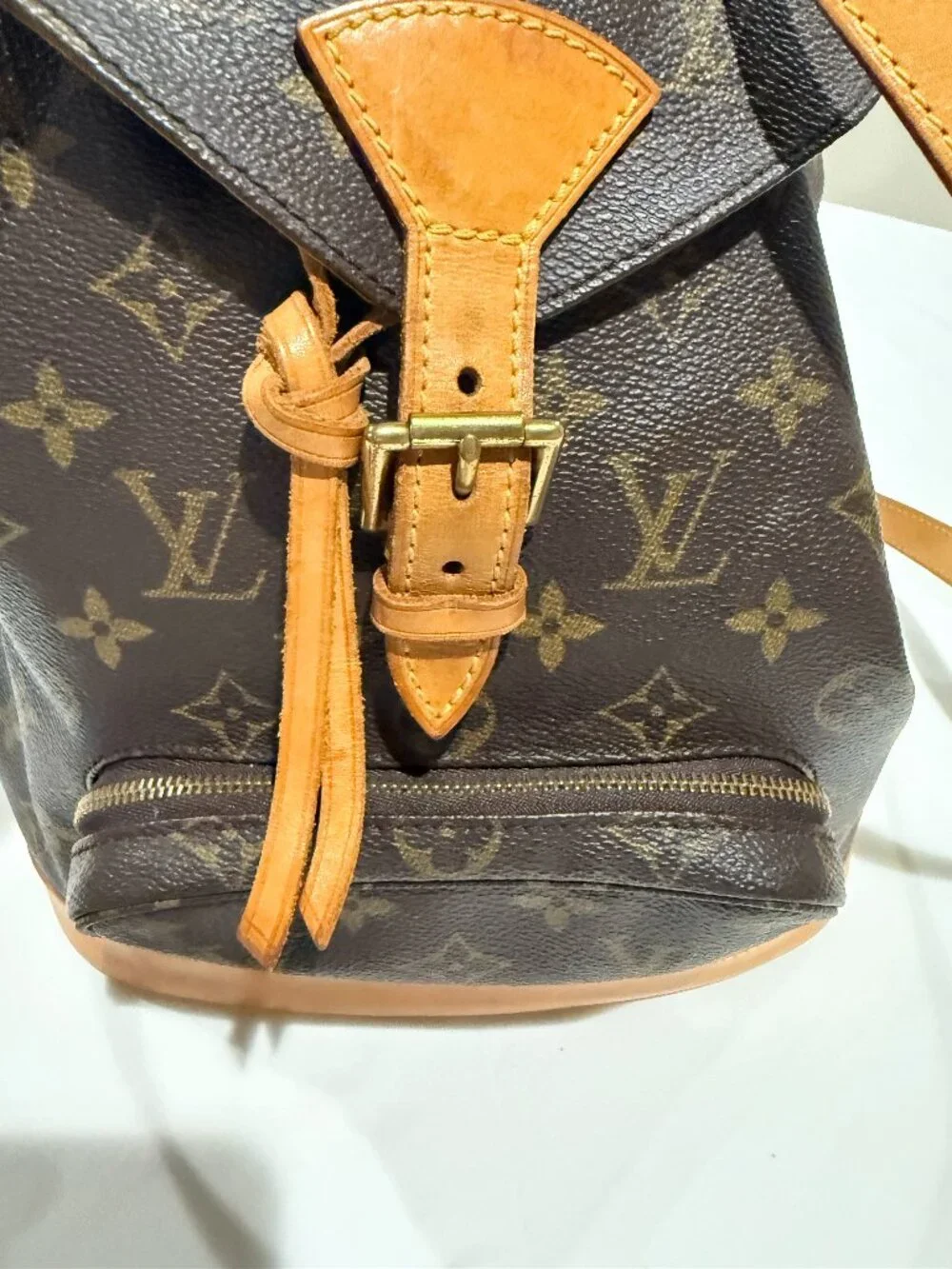 LV MONTSOURIS MM BACKPACK & KEY HOLDER SET
